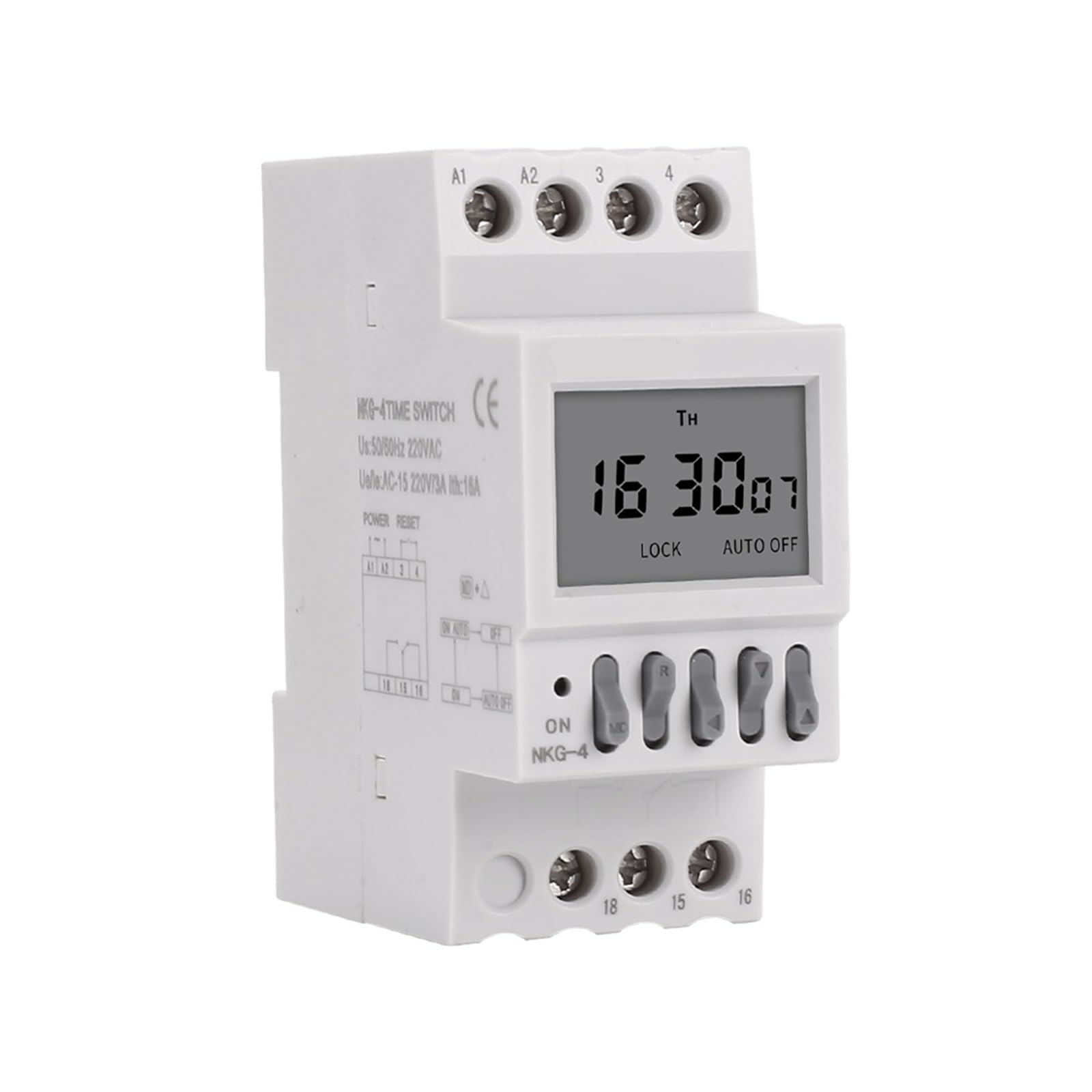 microcomputer Interruttore timer Interruttore timer su guida Din Controller campanello scolastico Interruttore orario elettronico programmabile settimanale digitale Timer suoneria automatica campanell