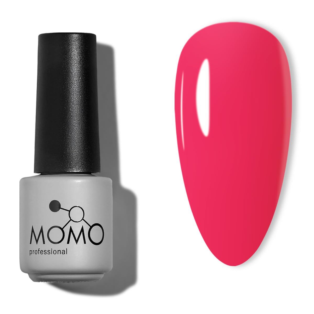MOMO professional Kalıcı Oje N007 Neon Barbi Pembe 4 ml