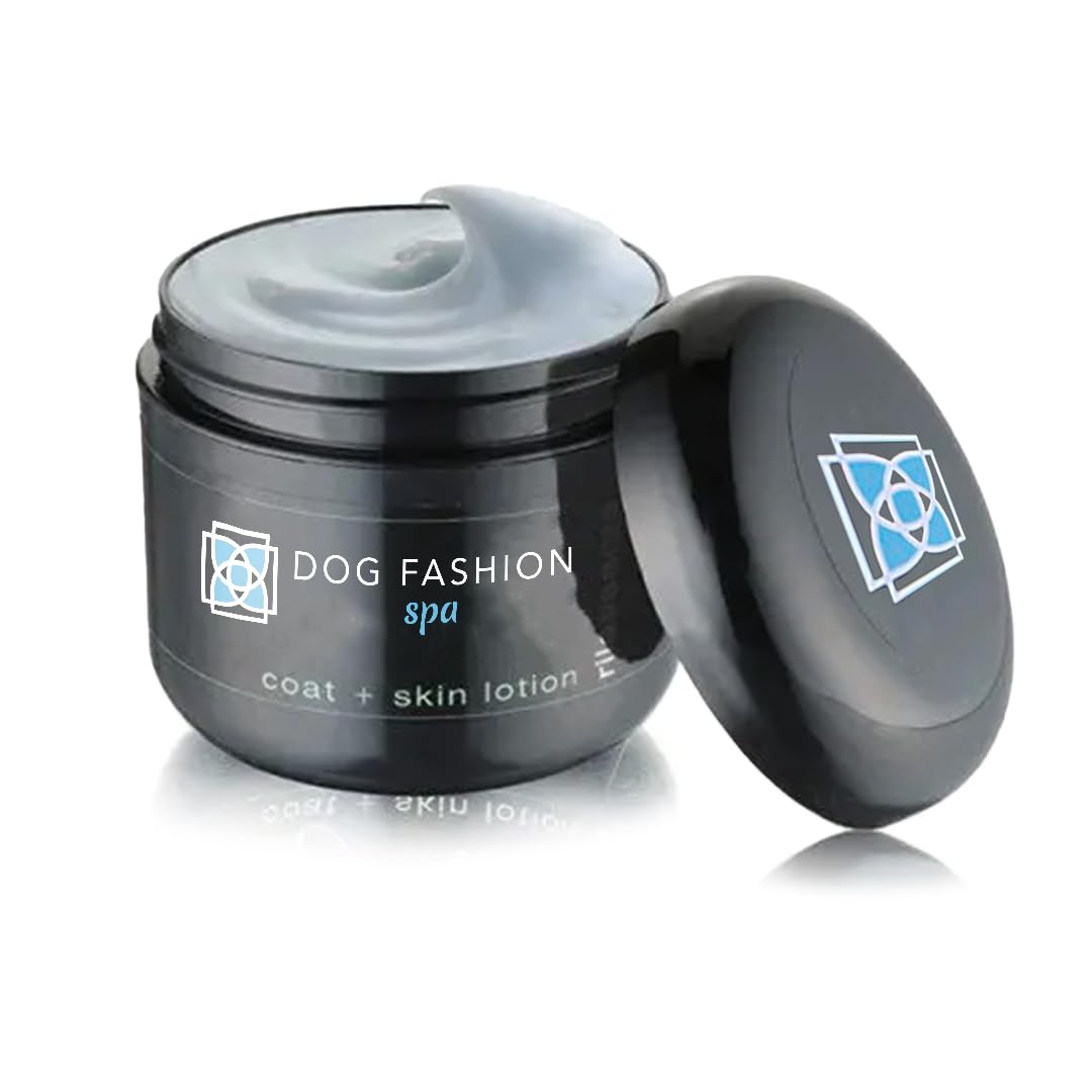 Dog Fashion Spa Rilassante Leave-in Lotion – 4oz | Moisturizes, Detangles & Reduces Static | Relaxing Lavender-Chamomile Scent | Toxin-Free, Made in USA