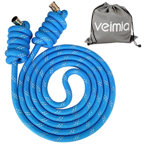 veimia Flow Rope for Fitness High Performance Double Woven Workout Rope Adjustable Flow Jump Rope for Men Women Training Indoor Outdoor Cardio Exercise Ropes for beginner