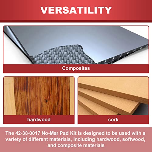 42-38-0017 No-Mar Pad Kit, Nose Cushion No Mar Tip Replacement For Milwaukee M18 2746 Nailer - 3 Pack #TOP6