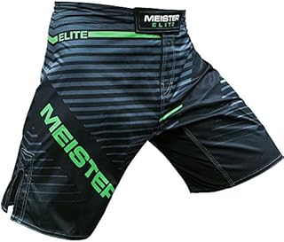 Meister Elite Flex Fighter Board Shorts For MMA Training and Gym Workouts