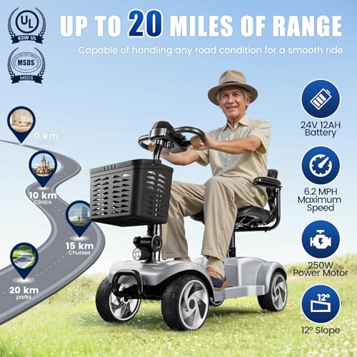 Electric Mobility Scooter Foldable Compact
