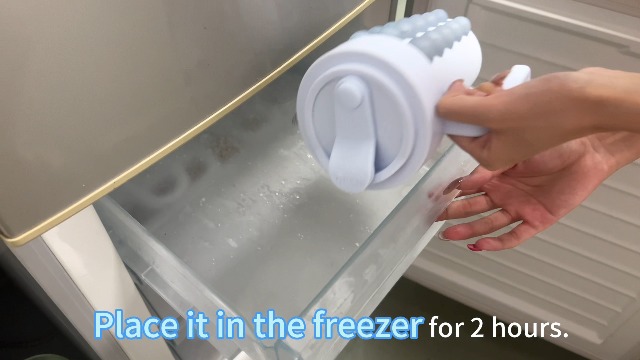 Vaso con moldes para hielo y asa, silicona e inoxidable miniatura 7