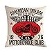 KUSTOM FACTORY Coussin Moto Américaine Vintage
