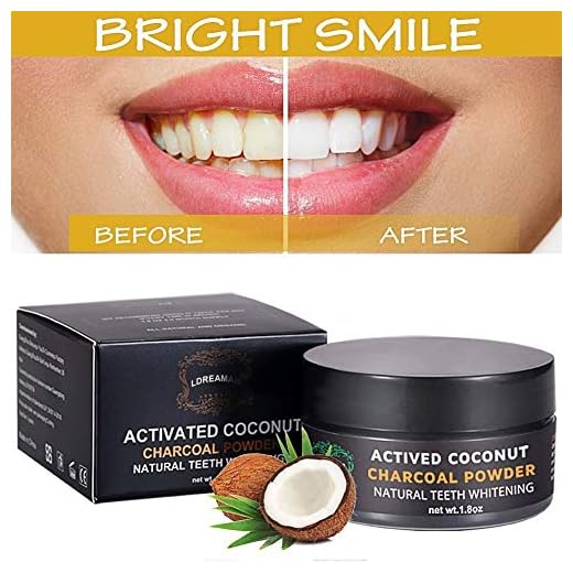 Blanqueamiento Dental,Dientes Blancos,Carbón Activado Polvo, Blanqueador Dientes Carbon, Teeth Whitening Elimina Manchas Dentales, Manchas Café Manchas Vino, Natural Carbón Activado Coco