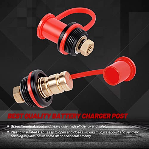 Battery Jump Post Battery Terminals Remote Battery Charging Tool for UTV ATV Car Trucks RV Tractor Mower Diesel Boat Can-Am X3 Accessories - Image 4