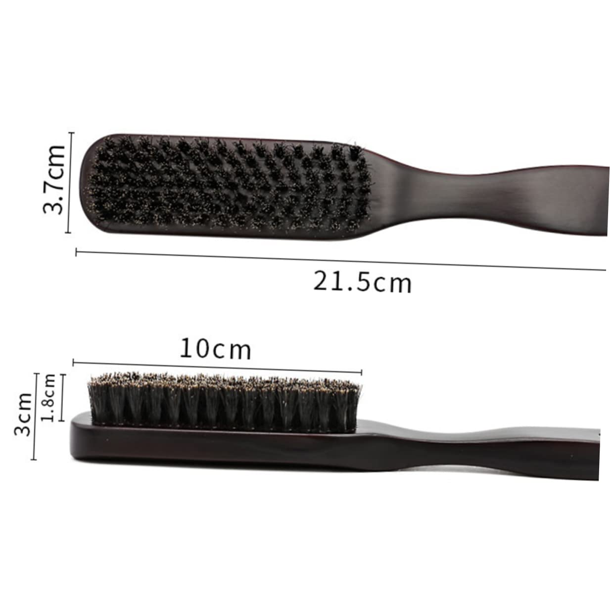 FRCOLOR Men's Beard Accessories Set Mustache Comb Beard Brush Beard Wooden Handle Grooming Kit