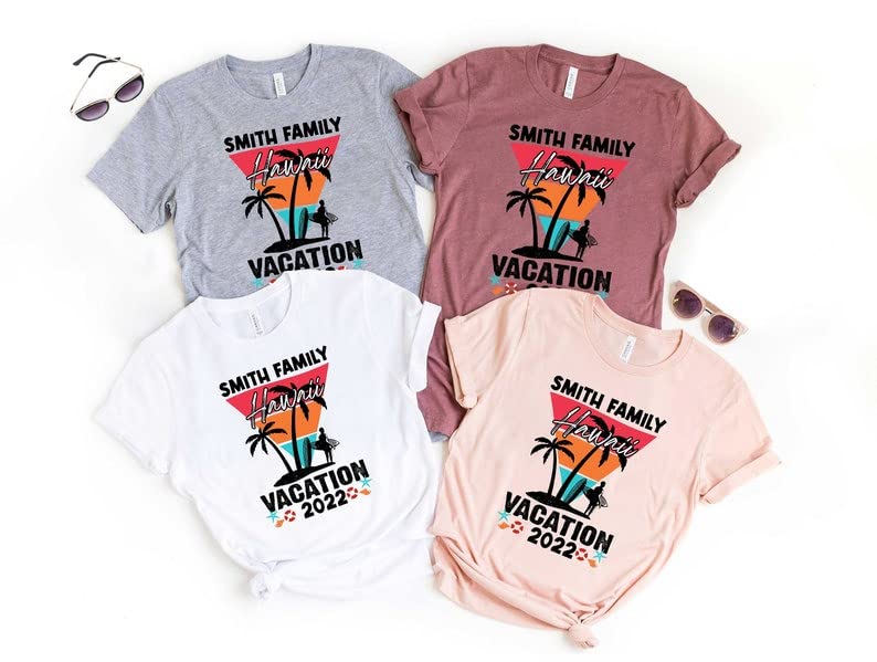 Custom Vacation Shirt Family Matching 