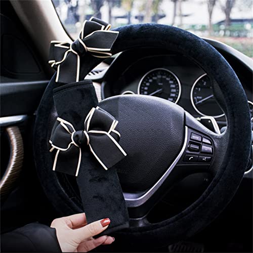 Saterkali Car Seat Belt Cover, Safety Belt Pads Seatbelts Protective Wear Resistant Plush Shoulder Neck Chest Protector Pad For Car, Truck, Suv 1 #TOP1