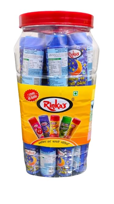 Rinkas Chand Sitare Candy – 520g Jar / 40 Bottles in each | Nostalgic Moon-Shaped Treats | 90s Classic, Moon-Shaped Deligh | Sweet & Sour Star-Shaped Treats | Chand-sitare | Fun Moon-Shaped Treats for Kids (B0D9H84GZZ) Amazon Price History, Amazon Price Tracker