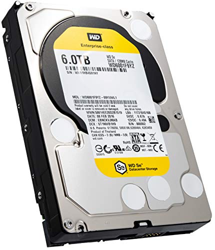 WD Se Datacenter Capacity HDD 6TB 7200 RPM SATA 6Gb/s 128MB-Cache 3.5-Inch Enterprise Hard Disk Drive - WD6001F9YZ (Renewed) - Image 4