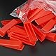 Wuuooei Fliesenkeile Nivelliersystem, 100 Stück Fliesenkeile PVC, Rot, Nivelliersystem Levello, Wiederverwendbar, Fliesen Werkzeug, Montagekeile für Fliesen 3-12 mm Dick