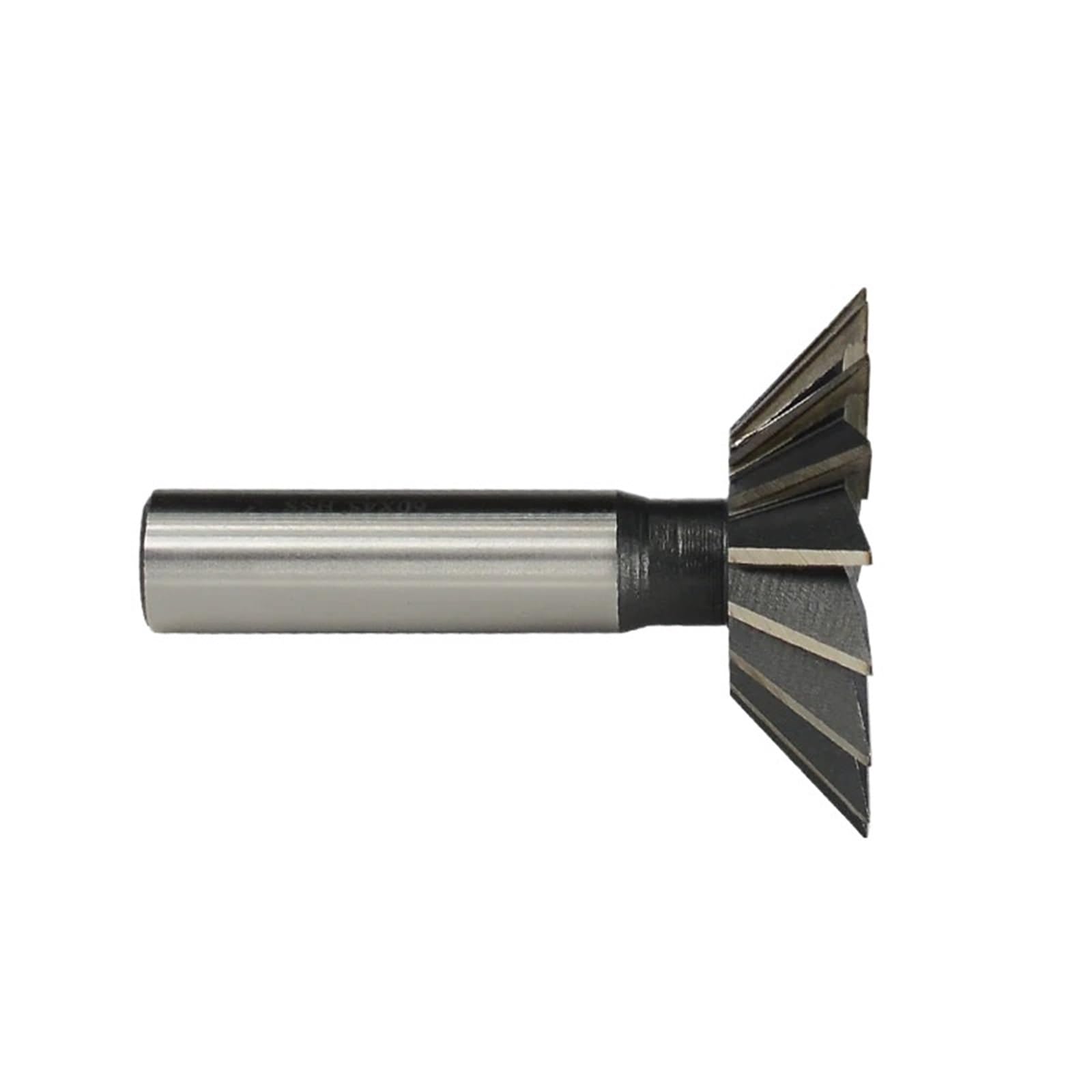 1 Uds. Fresado de Cola de Milano 45 55 60 Grados Broca rebajadora de CNC vástago Recto Fresa de Extremo HSS(20x60Degrees)