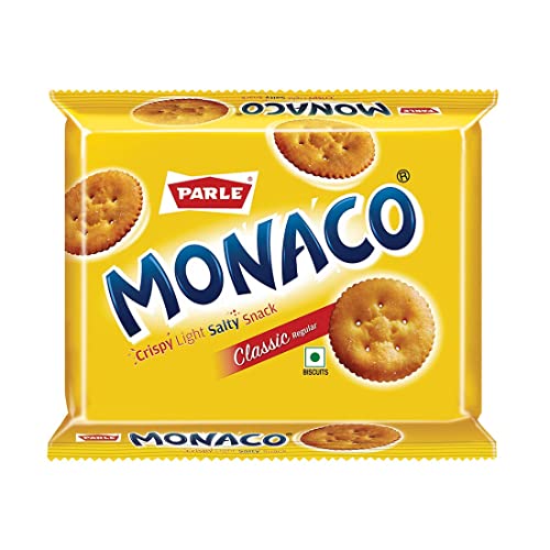 Image of Parle Manaco Crispy Light Salty Snack Classic Regular, 185.6g /232g(Weight May Vary)