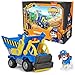 Produktbild Rubble & Crew, Rubble's Bulldozer Spielzeug-Truck mit beweglichen Teilen und einer Sammel-Actionfigur, Kinderspielzeug ab 3 Jahren