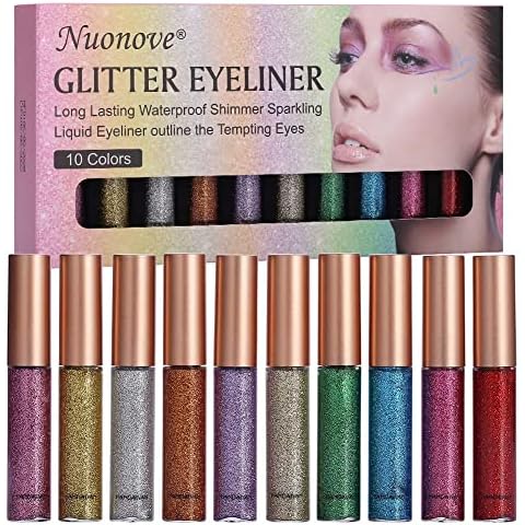 Delineador de ojos con brillo de colores a prueba de agua Cover