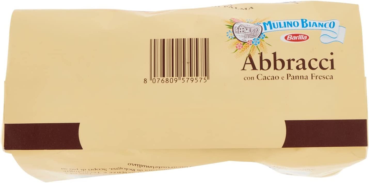 6 galletas Mulino Bianco Abbracci 700 g Italia bizcookies pastel brioche