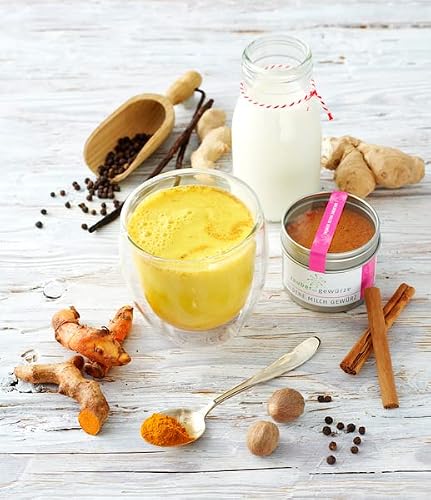 Goldene Milch Pulver von Zauber der Gewürze Gewürzmischung für Getränke und Speisen