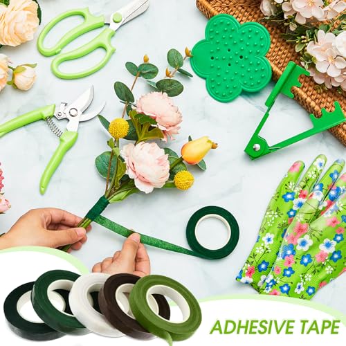 Kit de 10 piezas para jardinería con tijeras y guantes miniatura 6