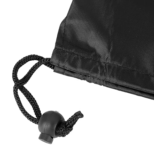Image of X AUTOHAUX Pair Durable Black Rear Side View Mirror Cover Bag Accessories for Car Vehicle