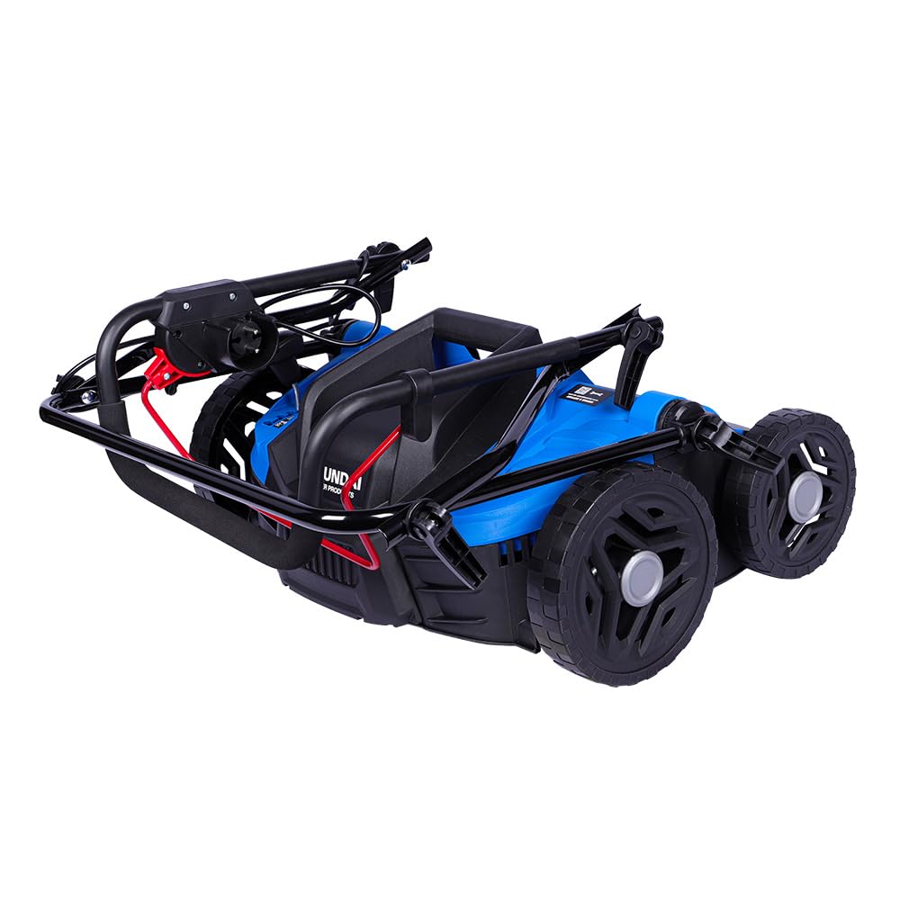 HYUNDAI Elektro-Vertikutierer SC3601E | 1500 W, 36 cm Arbeitsweite, 45 L Fangkorb | Rasenlüfter, Moosentferner | 5-fach verstellbare Arbeitshöhe