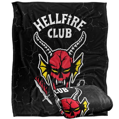 Stranger Things Hellfire Club Logo Silk