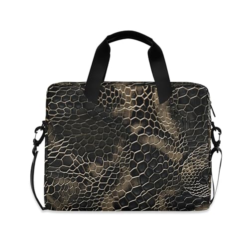 Maletín para portátil con estampado Snake Skin de ALAZA miniatura 1
