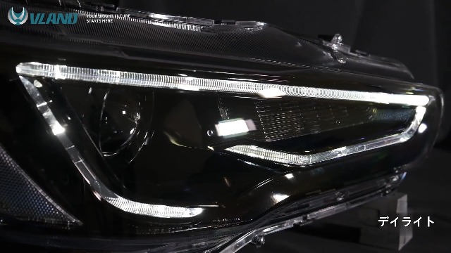 Amazon | VLAND 三菱 ランエボX ヘッドライト ランサー