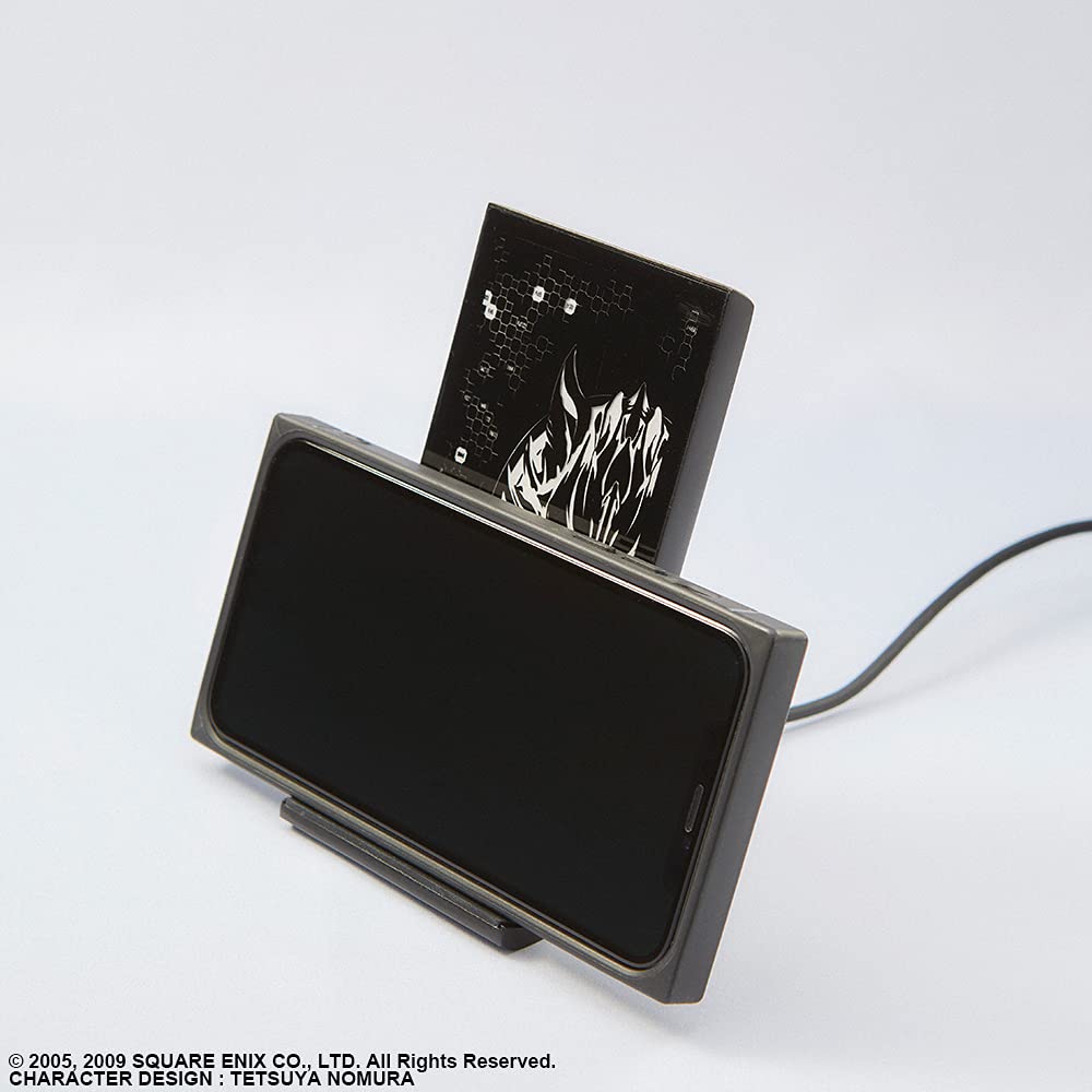 FINAL FANTASY VII ワイヤレス充電スタンド　充電パッド　セット FF7』デザイン性も追求した光るワイヤレス充電器4種が登場