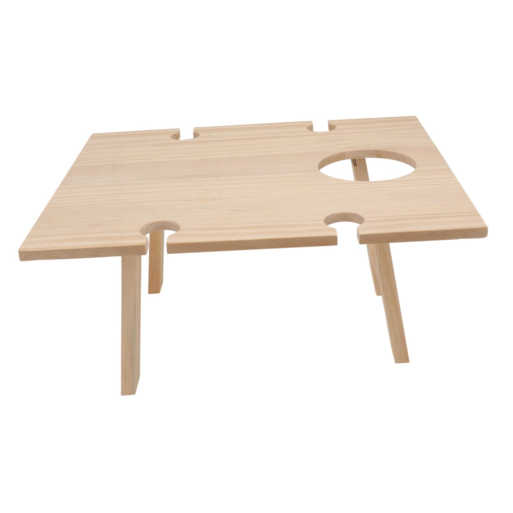 Bistrot à vin pliable en bois et table de pique-nique outdoor