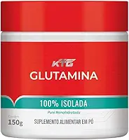 Katiguá, Glutamina 100% isolada, 3000mg de Creatina Pura Monohidratada, Sem Sabor, 150 Gramas
