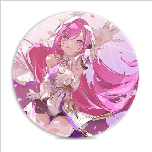 CHTXD Elysia Gaming-Mauspad Rund 20x20 cm