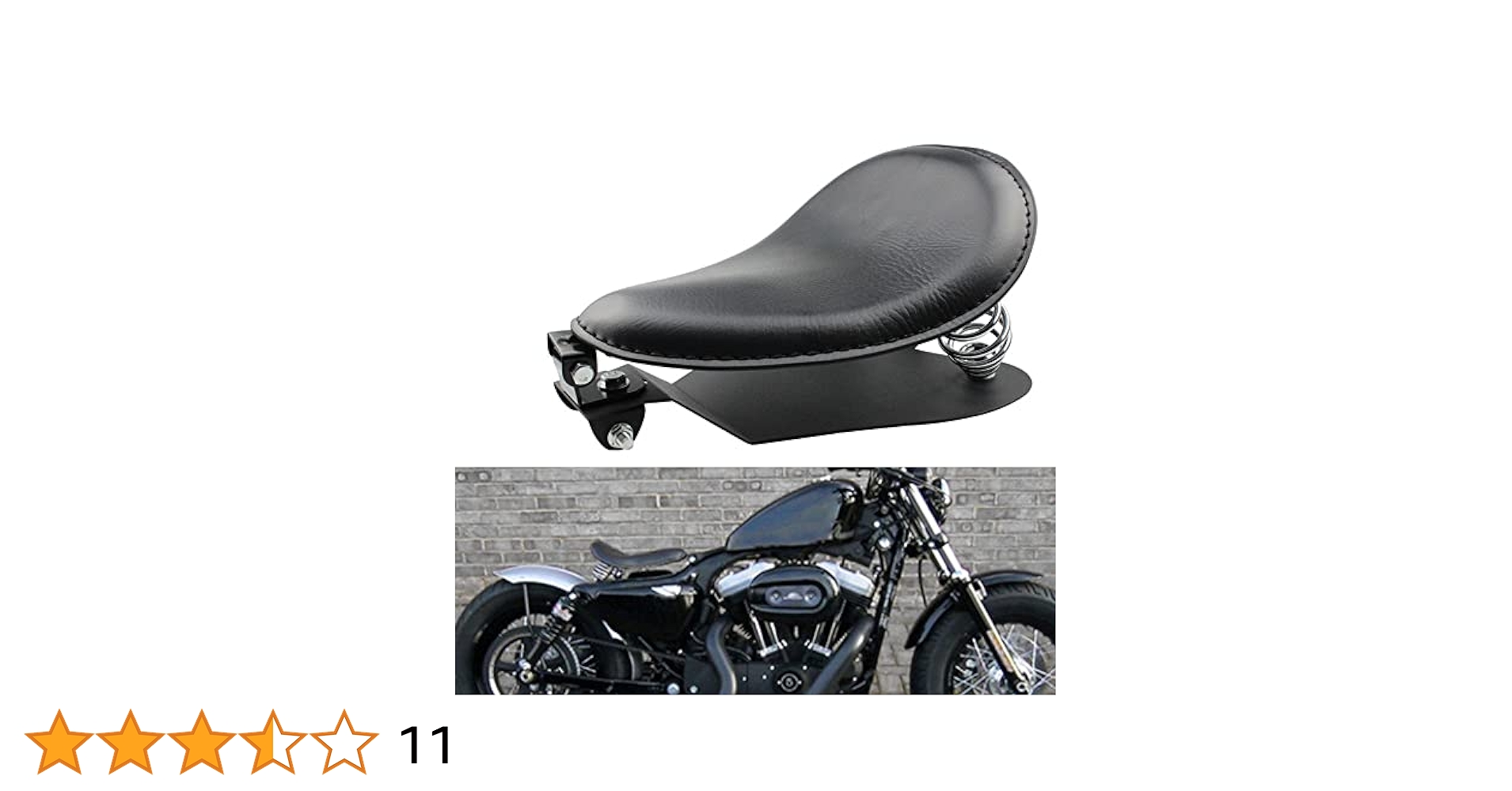 Amazon | YIBO For 48スポーツスターXL883 1200用 ソロシート
