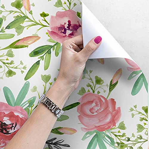 Fotomurale flores acuarela Magic-Stick 152x104 cm para pared 4