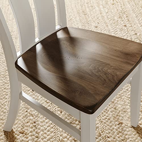 Carol's Inspirations 7 Piece Solid Maple Wood Dining Room Set | Full Kitchen Table Set With Table And 6 Chairs | 38” X 64” Rustic Rectangle Table With Eased Edge And Distressing | Handmade In Usa #TOP4