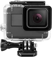Vista 1 de Carcasa impermeable para GoPro Hero 5 6 7 negro, carcasa protectora de buceo subacuático con soporte para Go Pro Hero5 6 Hero7 Black Action Camera