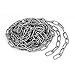 Aexit Pet Dog Material Handling Products Training Clothes Hanging 304 Stainless Steel Coil Chain Silver Coil Chains Tone M2x11.5Ft