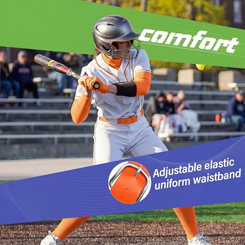 Image of Hercicy 12 Pcs Baseball Belts Softball Belts Bulk for Adult and Youth Adjustable