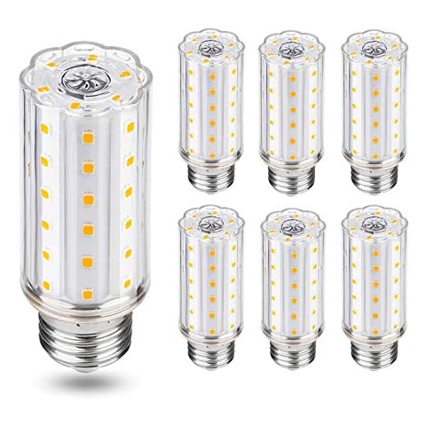 LED E27 Edison Light Bulbs, AUTING 1000LM Light Bulb Replaces 100W Halogen Bulbs, 3000K Warm White AC220-240 LED Bulbs, 360 Degree LED Bulb, Not Dimmable, 6PCS Cover