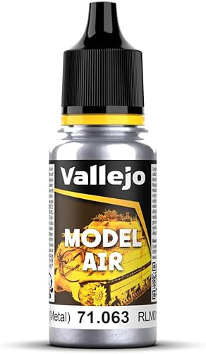 Vallejo Pintura de plata, 0.6 fl oz