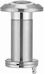 Visualizador de porta, visão de ângulo amplo de 200 graus, olho mágico para porta de segurança doméstica (escovado)