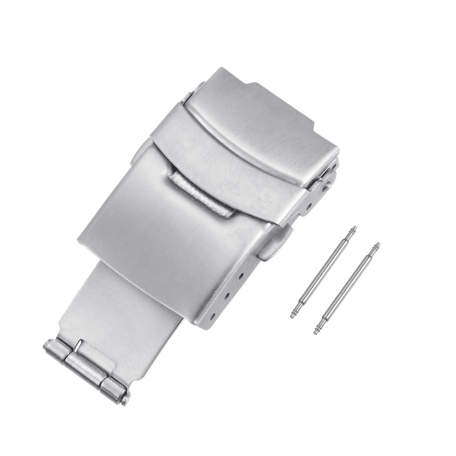 Fermoir Bouton Poussoir Pour Bracelet Montre 18mm - Marque Uxcell - Neuf Avec étiquettes