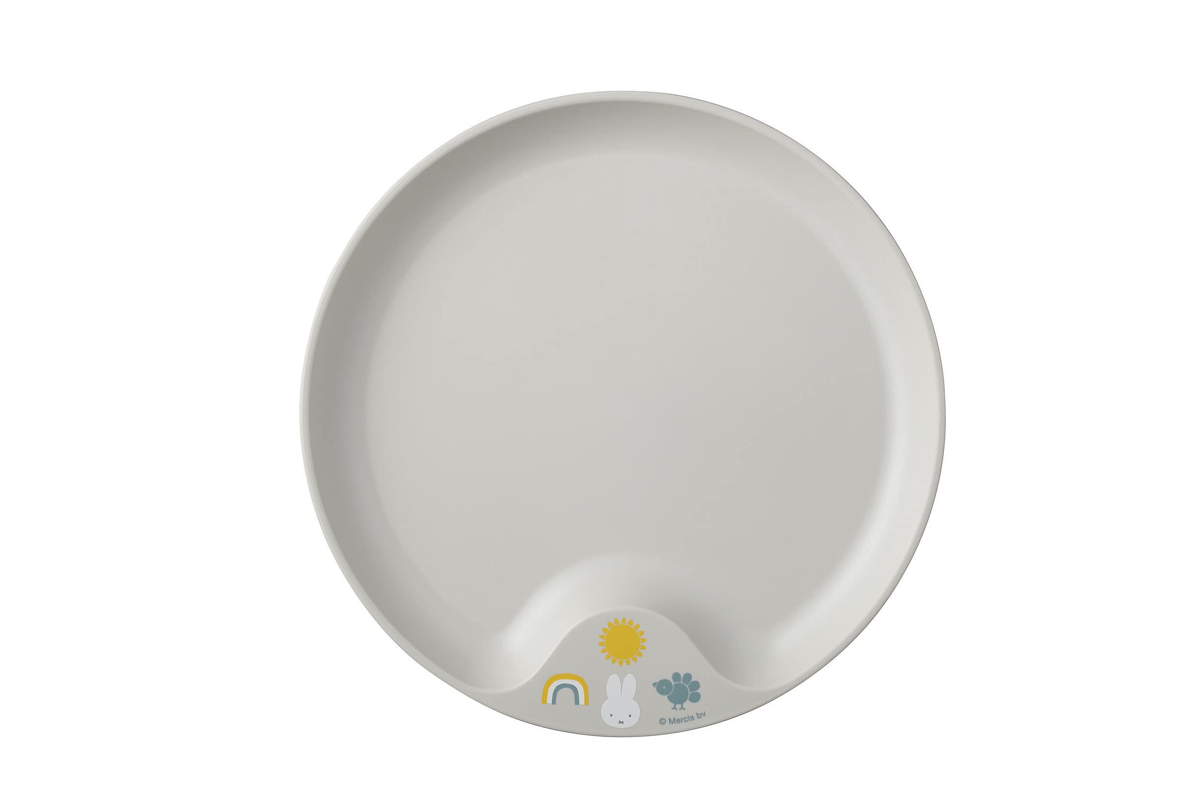 Mepal – Kinderteller Mio – Kleinkind Teller – Kinder-freundlicher Teller – Kinder Geschirr – Mikrowellentauglich – Spülmaschinentauglich – BPA frei – Miffy explore