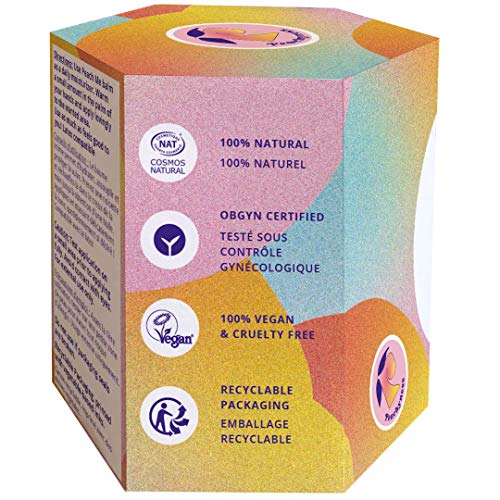 Peach Me Organic Vulva Balm by Peachyness - Hormone-Free Vaginal Moisturizer for Sensitive Skin, Natural Menopause Relief Cream, Eco-Friendly Feminine Hygiene, Vegan, Gynecologist Recommended, 1.7 oz - Image 3