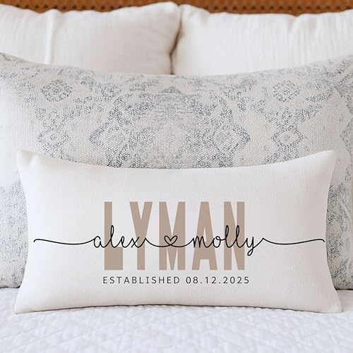 Almohada de poliéster 50.8 cm x 30.5 cm personalizada miniatura 2