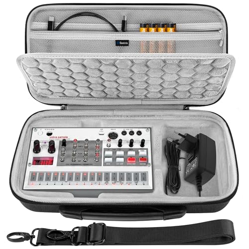 GEEKRIA Hard Shell Travel Case Compatible with Korg Volca Drum/Volca Keys/Volca Beats/Volca FM...