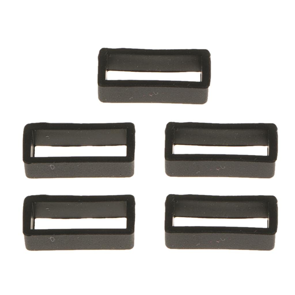 MYADDICTION 5PCS rubber belt ring rubber belt ring watch accessories 22mm Black Jewelry & Watches | Watches, Parts & Accessories | Wristwatch Bands (B0BH4VDT3J) Amazon Price History, Amazon Price Tracker