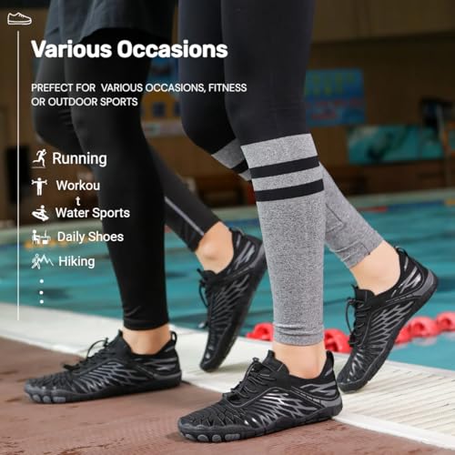 Grounded Footwear for Women Men Lightweight Barefoot Shoes Quick-Dry Water Shoes with Zero Drop Sole Wide Toe Box4