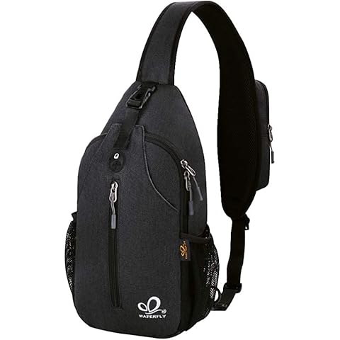 Waterfly Sling Bag Backpack Shoulder Crossbody Bag Chest Bags Hiking Casual Daypack for Men Women Cover